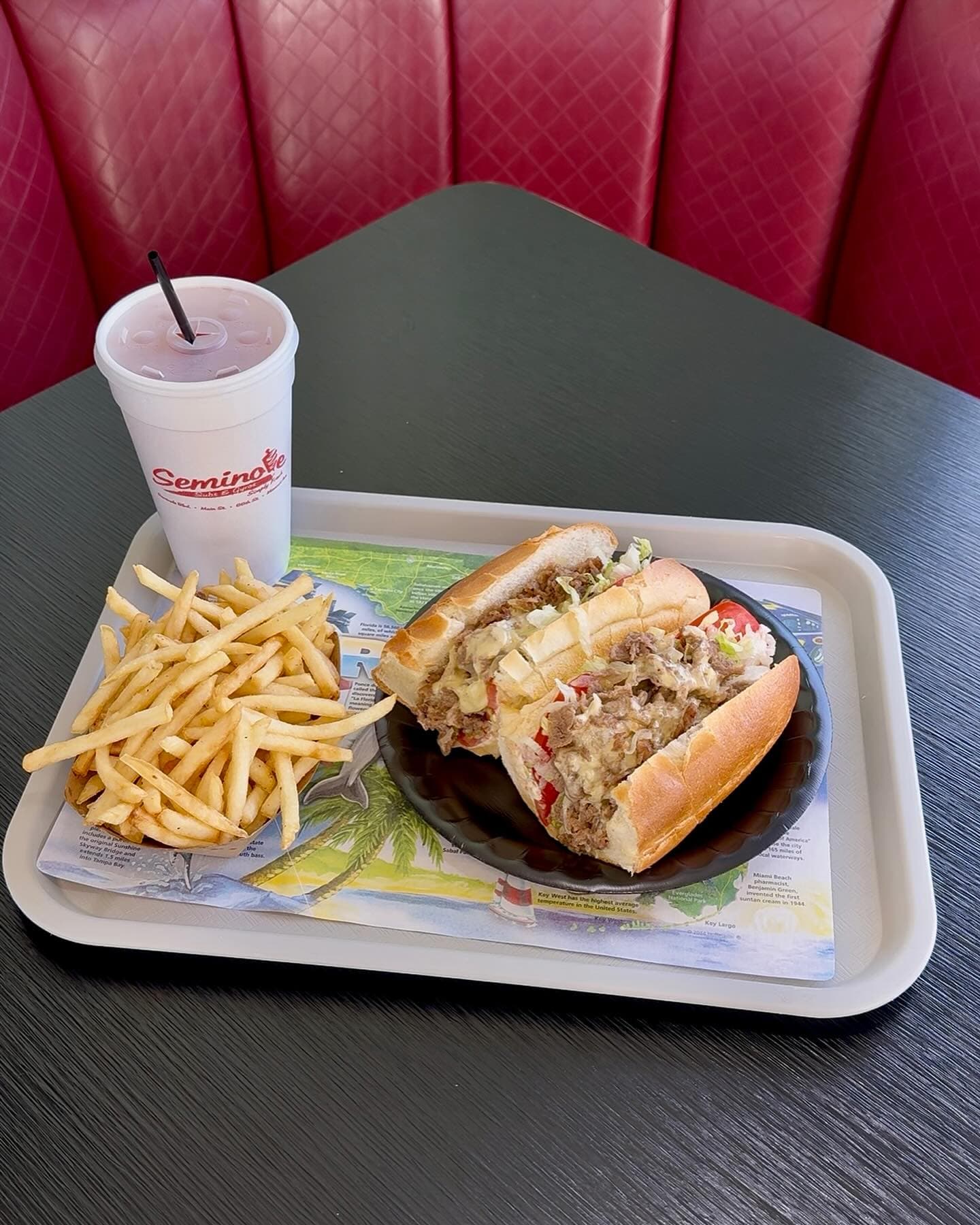 A snapshot of our amazing sub shop dishes at Seminole Subs & Gyros.