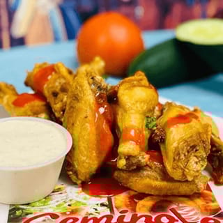 Spicy Breaded Chicken Wings